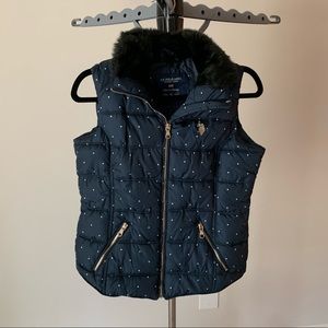 U.S. Polo Assn. Polka Dot Vest
